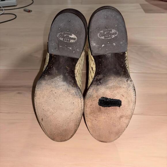 Renegade Cowboy Boots Men’s Size 9 W Tan Roughout Leather Western Rodeo Boot - Picture 9 of 9